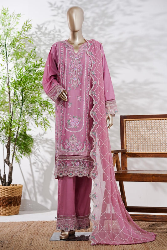 Bin Saeed | Stitched 3 Pc Luxury Embroidered Lawn Collection