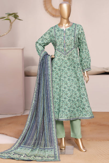Bin Saeed | Stitch 3 Pc Printed Lawn Frock Collection