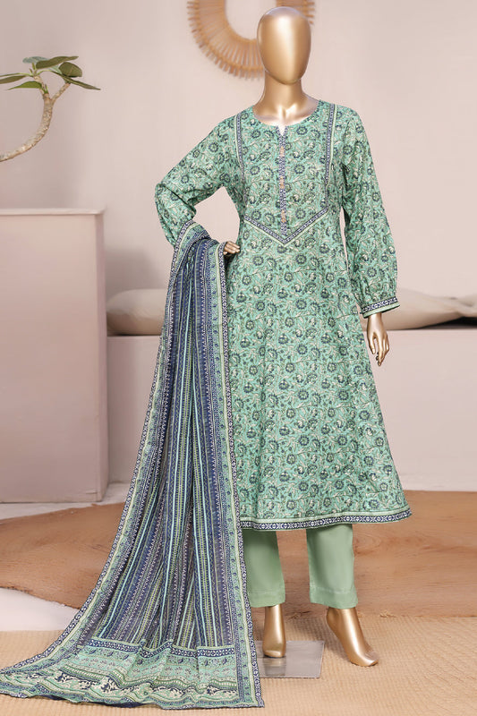 Bin Saeed | Stitch 3 Pc Printed Lawn Frock Collection