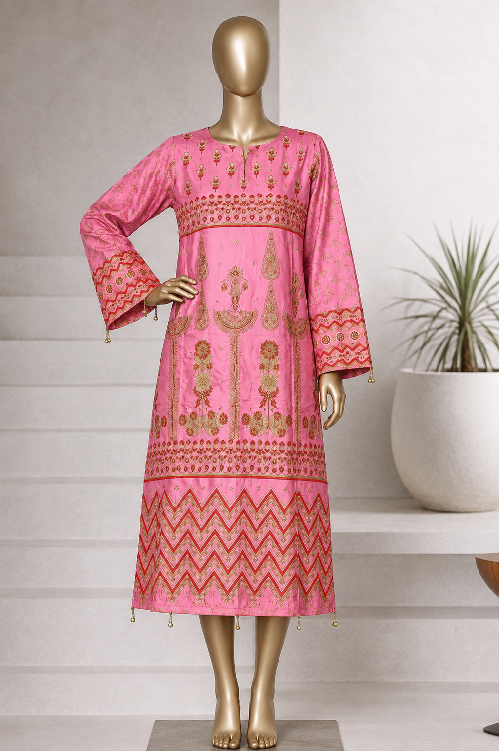 BIN SAEED | Stitch 1 PC SILK Kurti