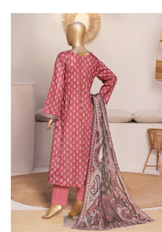 Bin Saeed | Stitch 3 Pc Printed Lawn Frock Collection