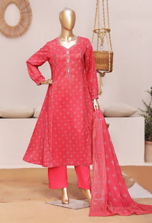 Bin Saeed | Stitch 3 Pc Printed Lawn Frock Collection