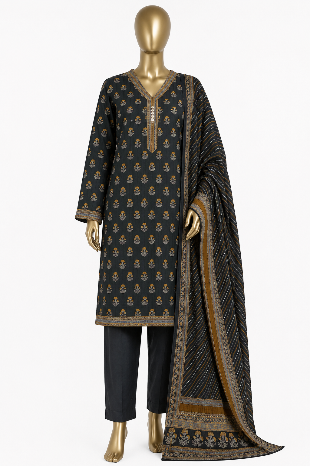 BIN SAEED | Stitched 3 Piece Printed Lawn Collection