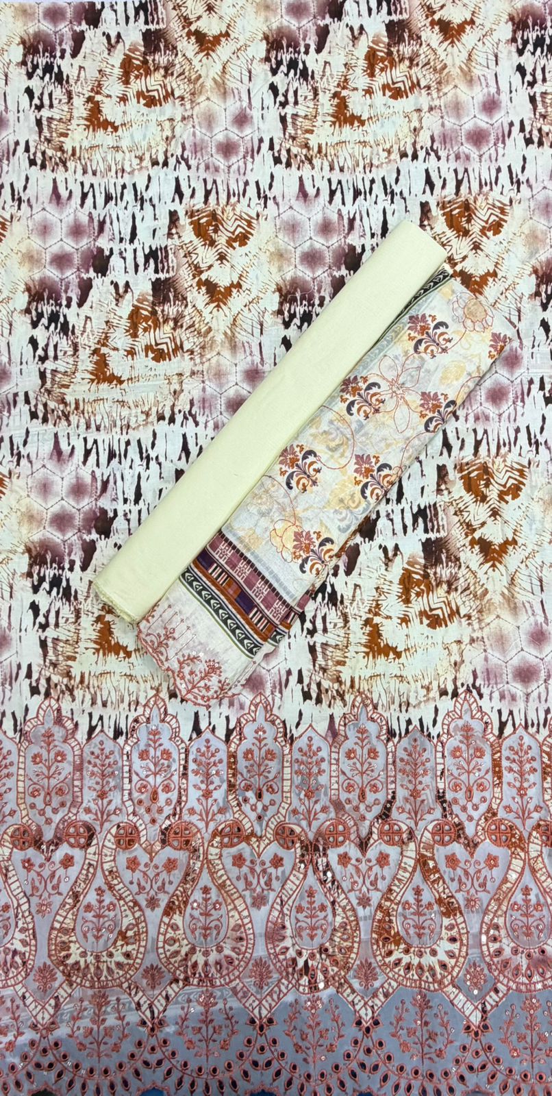 Riwayat | Unstitched 3pc Embroidered Lawn Collection