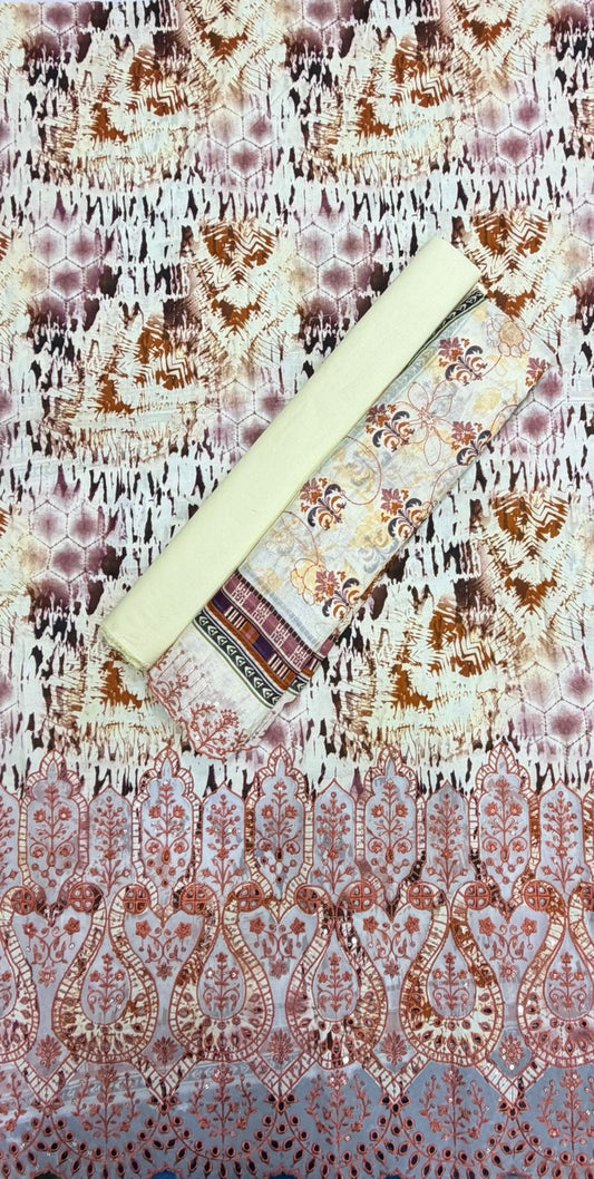 Riwayat | Unstitched 3pc Embroidered Lawn Collection