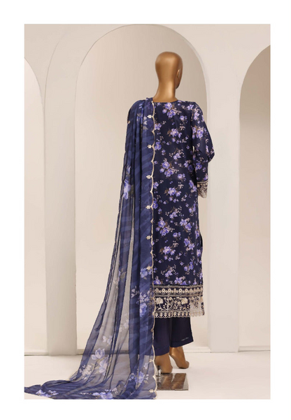 SADA BAHAR | Stitched 3 Piece Printed Signature Embroidered Lawn Collection