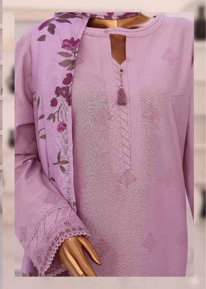 HZ By Floral Vibes Appliquekari | Unstitched 3Pc Embroidered Lawn Collection