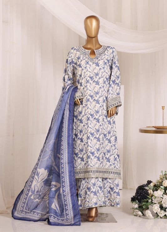 BIN SAEED Stitched 3 Piece Embroidered Lawn Collection for Women | Premium Summer Dress – Barerah Fabrics