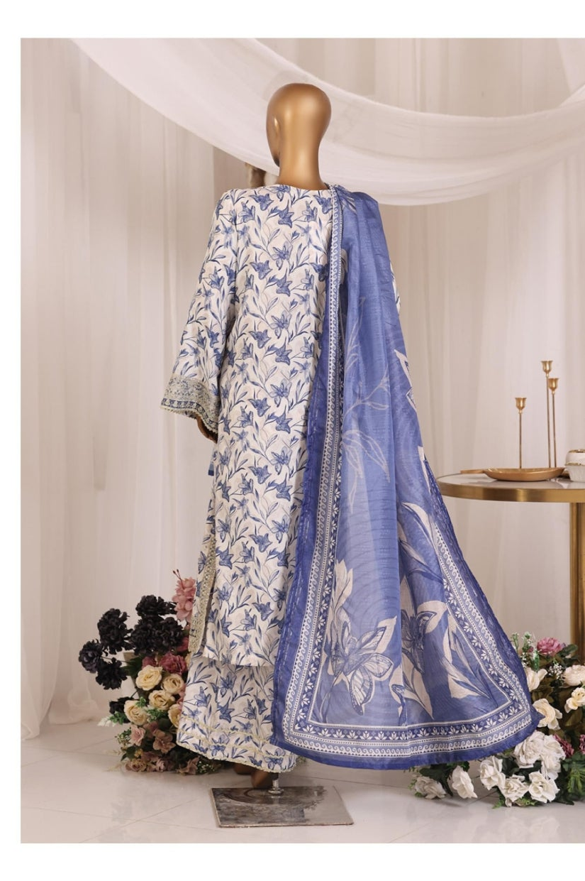 BIN SAEED Stitched 3 Piece Embroidered Lawn Collection for Women | Premium Summer Dress – Barerah Fabrics