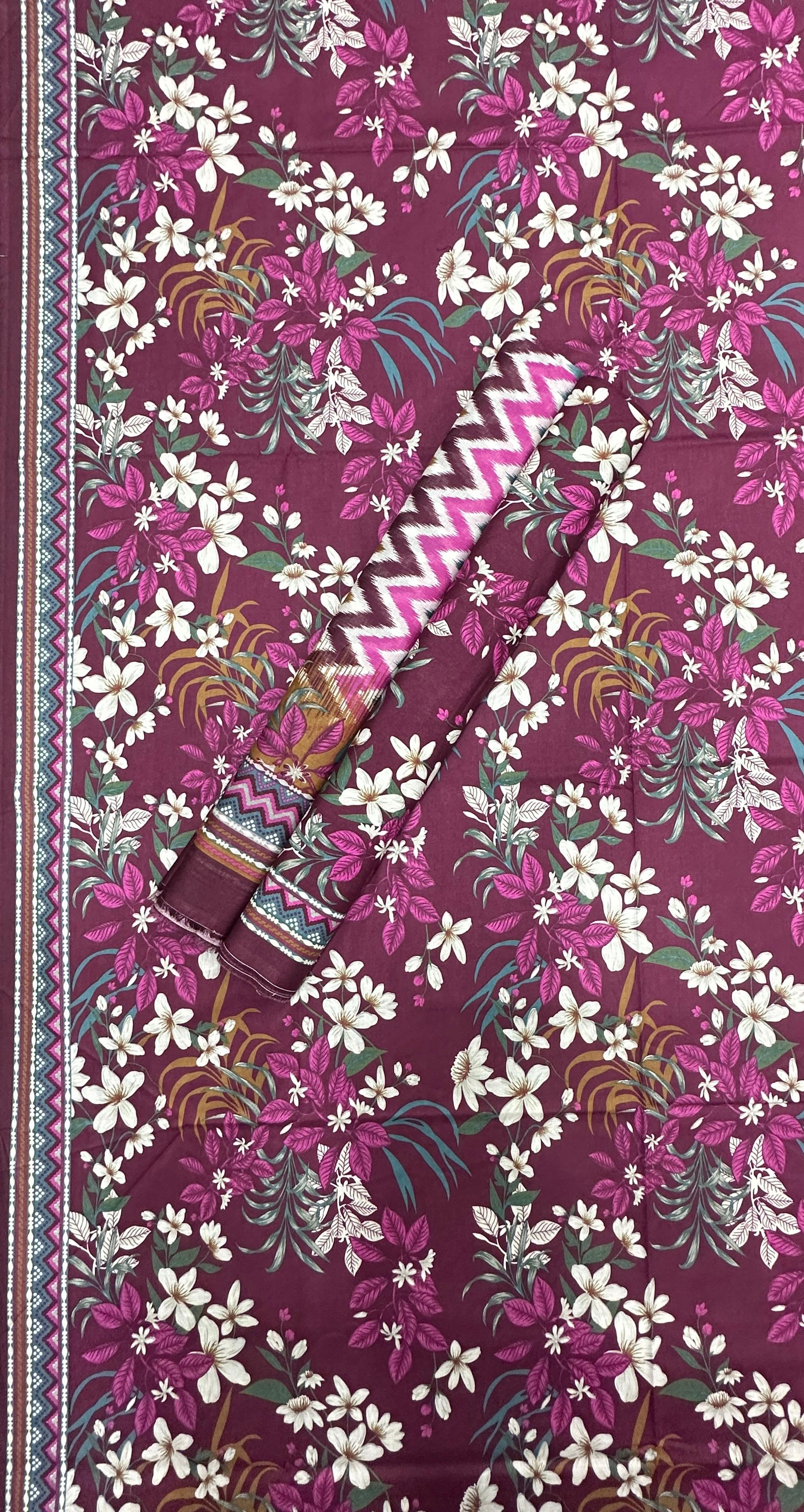 Bin Saeed | Unstitched 3 PC Printed Lawn Collection