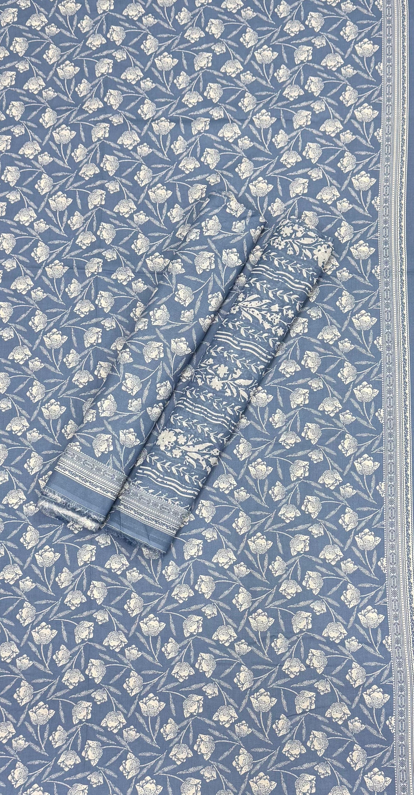 BIN SAEED Unstitched 3 Piece Printed Cotton Collection