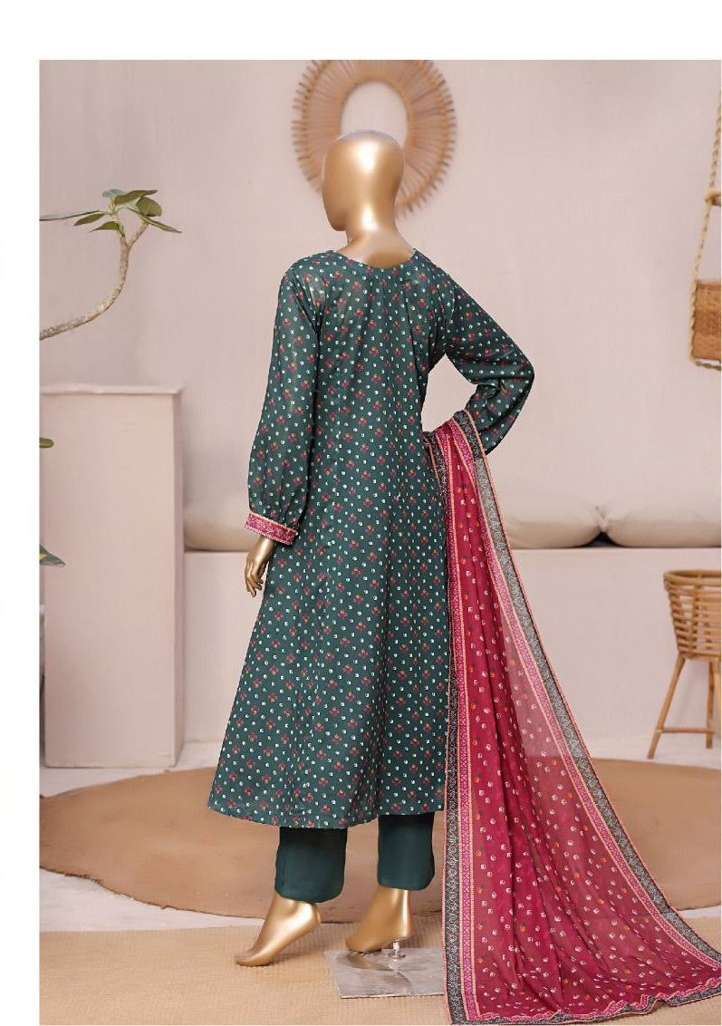 Bin Saeed | Stitch 3 Pc Printed Lawn Frock Collection