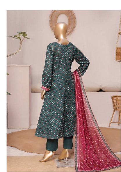Bin Saeed | Stitch 3 Pc Printed Lawn Frock Collection