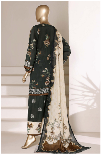 Sada Bahar | Stitch 3 Pc printed Lawn With Plazo