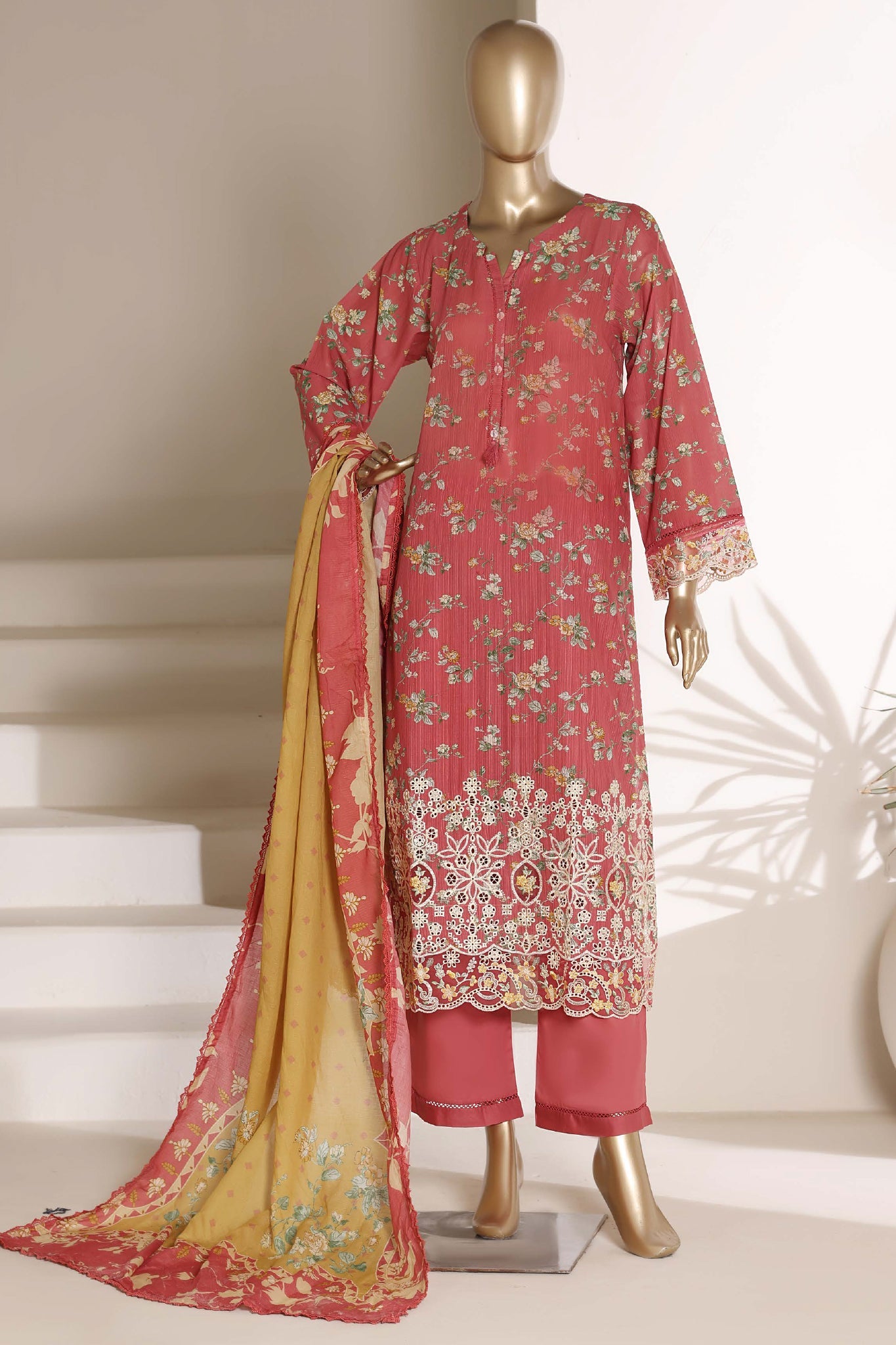 Sada Bahar | Stitch 3 Pc Amyrah Embroidered Festive Lawn Collection