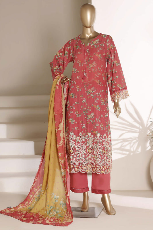 Sada Bahar | Stitch 3 Pc Amyrah Embroidered Festive Lawn Collection
