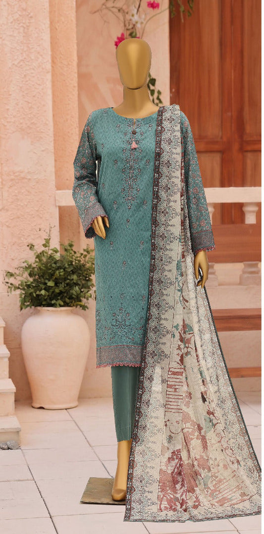 ASASA | Unstitched 3Pc Embroidered Lawn Collection