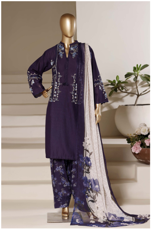 Sada Bahar | Eclair Stitch 3 Pc Embroidered Lawn Collection