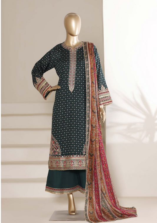 Sada Bahar | Stitch 3 Pc Regal Festive Embroidered Lawn Collection