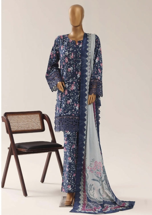 SADA BAHAR | Stitched 3 Piece Embroidered Lawn Collection