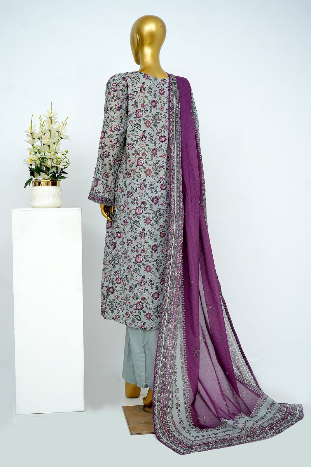 BIN SAEED | Stitched 3 Piece Printed Lawn Collection