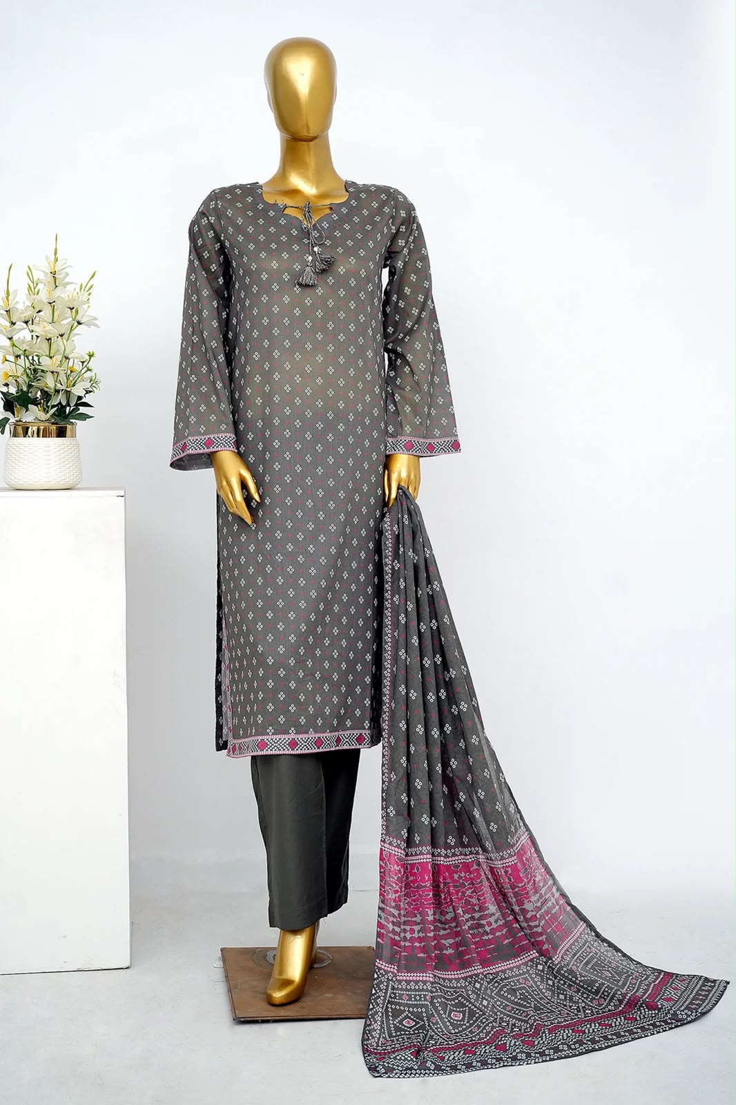 BIN SAEED | Stitched 3 Piece Printed Lawn Collection