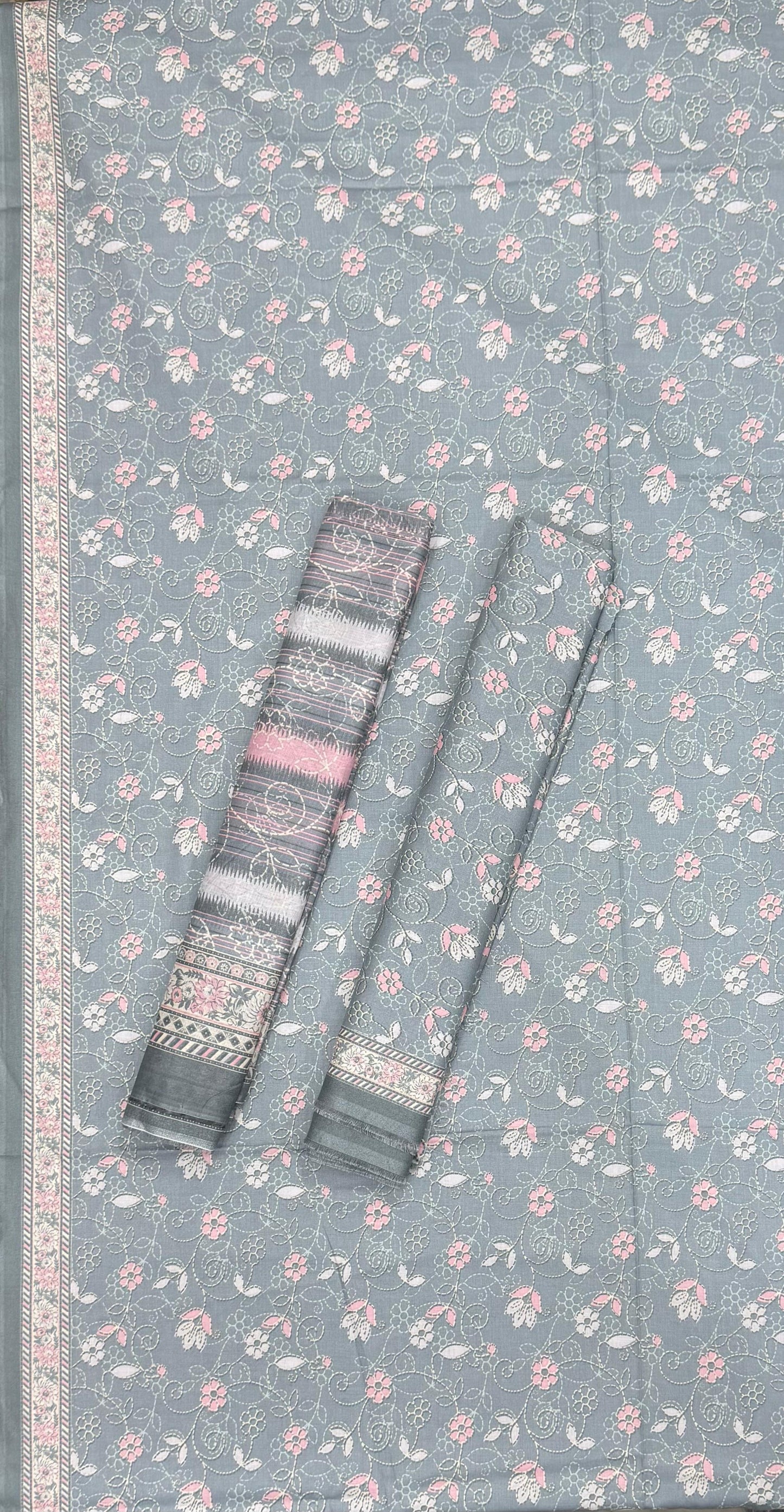 BIN SAEED Unstitched 3 Piece Printed Cotton Collection