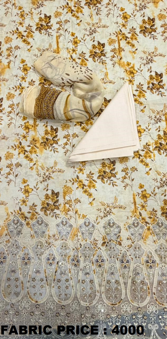 Riwayat Premium Unstitched 3 Piece Embroidered Lawn Collection