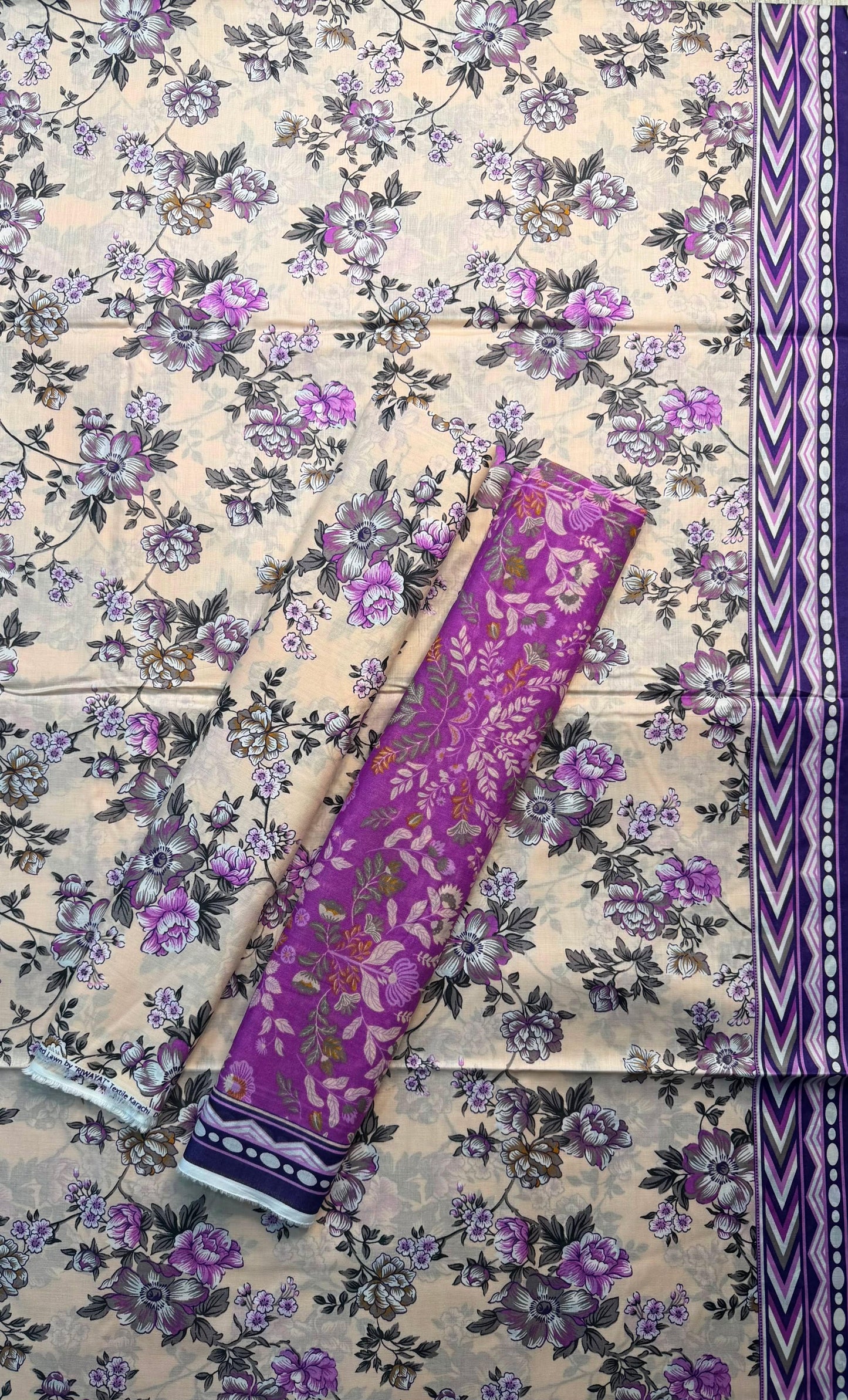 Riwayat | Unstitch 3 PC Printed Lawn Collection