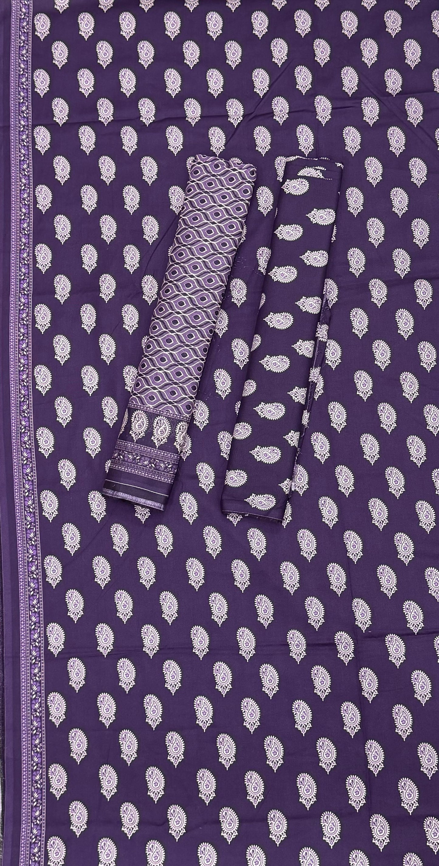 BIN SAEED Unstitched 3 Piece Printed Cotton Collection