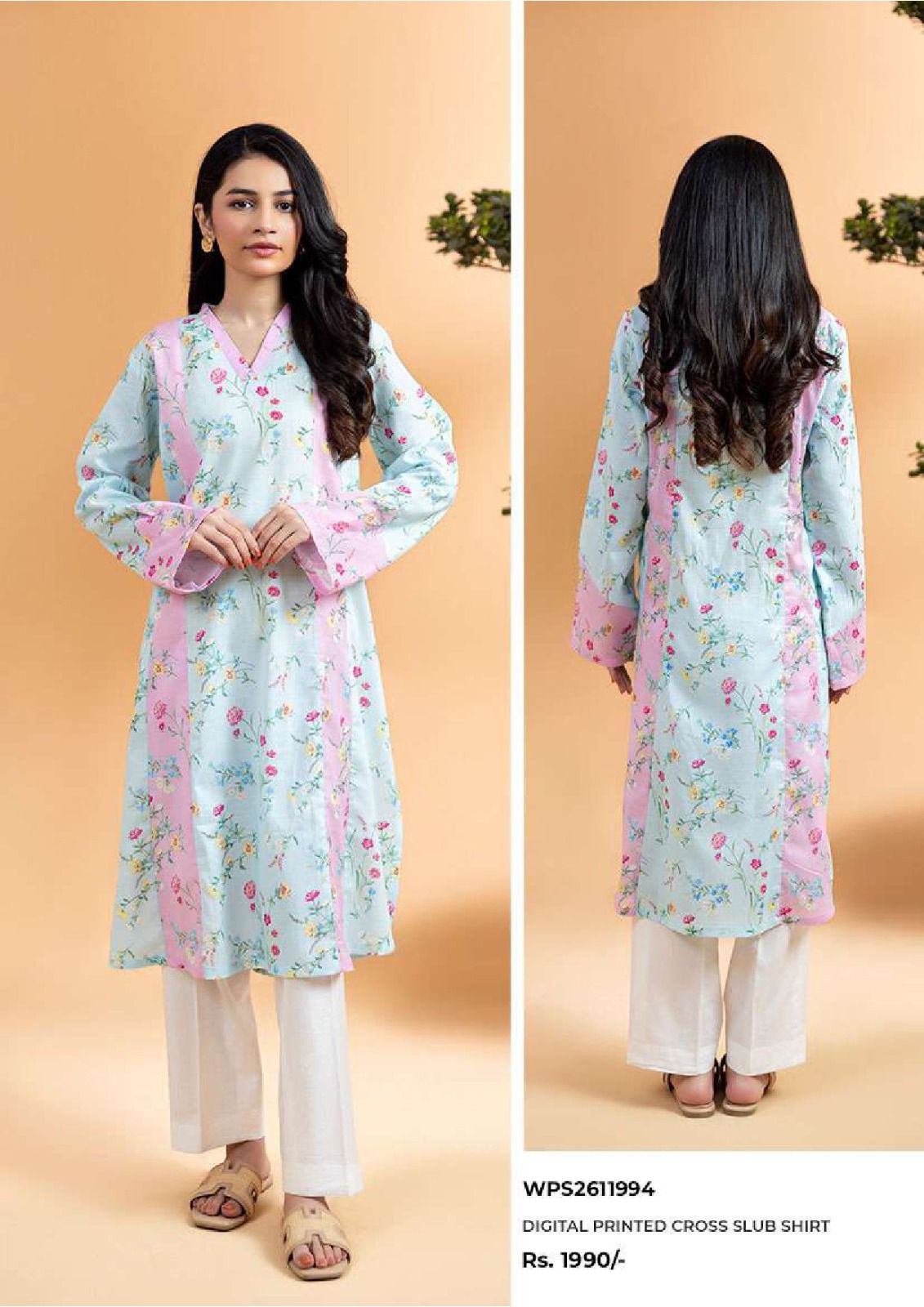 Zellbury | Stitch 1 Pc Digital Printed Lawn Shirt Collection