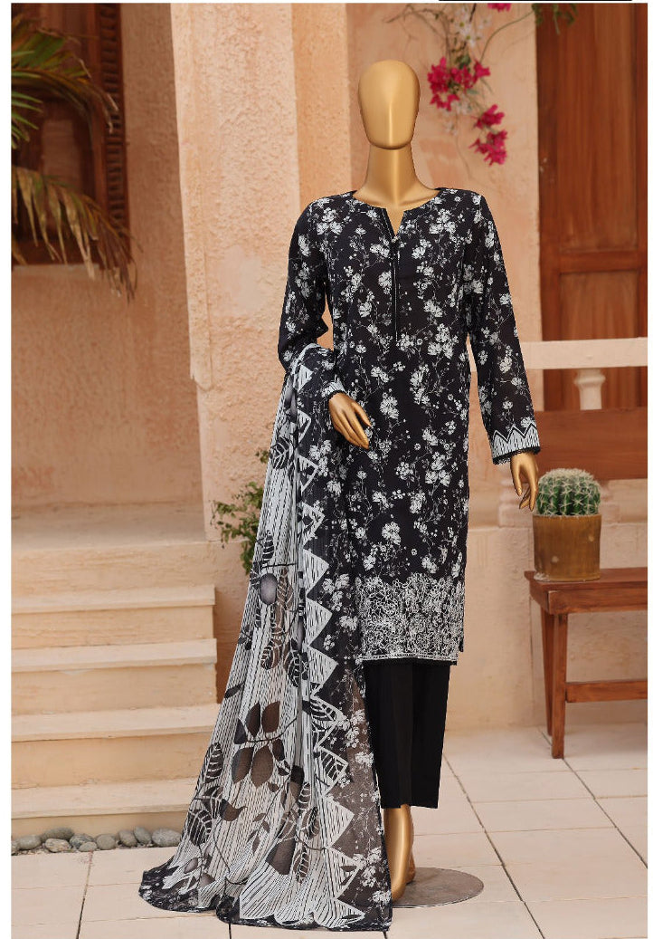 ASASA | Unstitched 3Pc Embroidered Lawn Collection