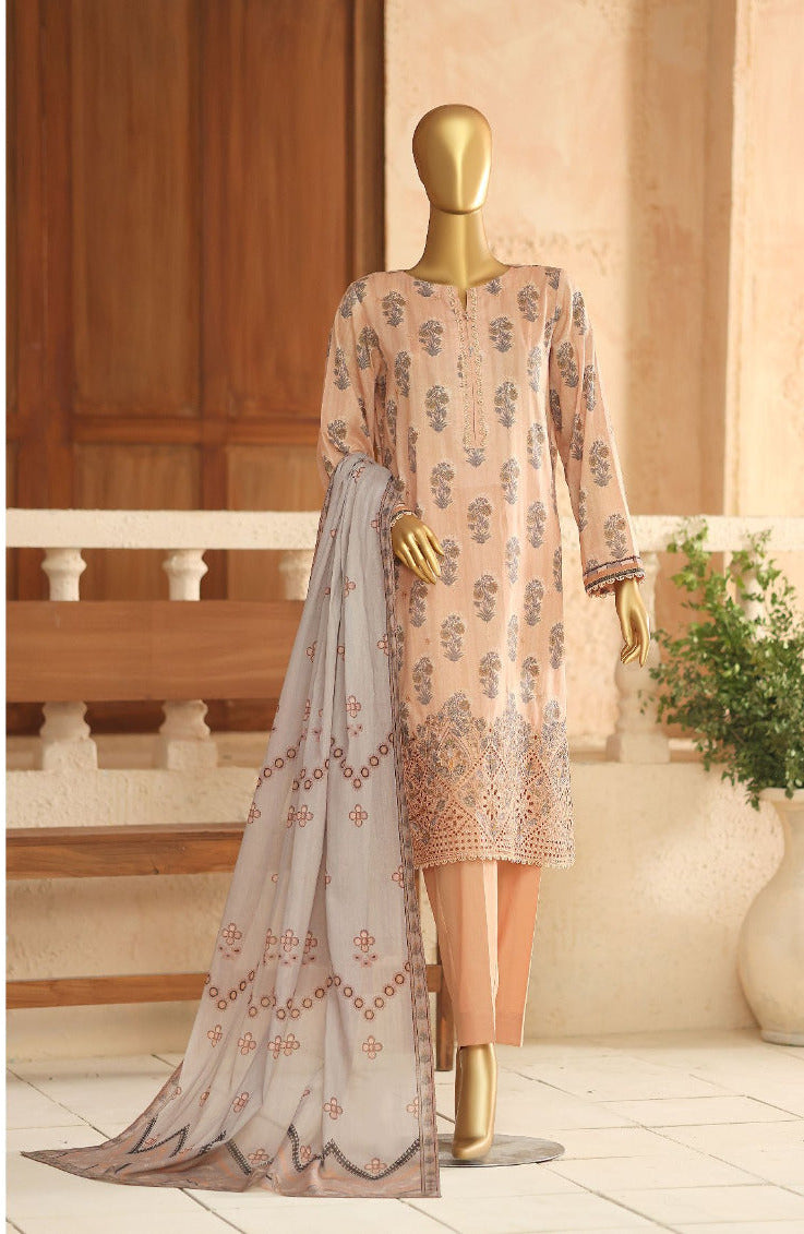 ASASA | Unstitched 3Pc Embroidered Lawn Collection