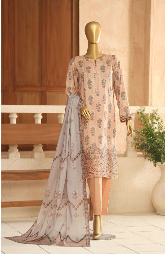 ASASA | Unstitched 3Pc Embroidered Lawn Collection