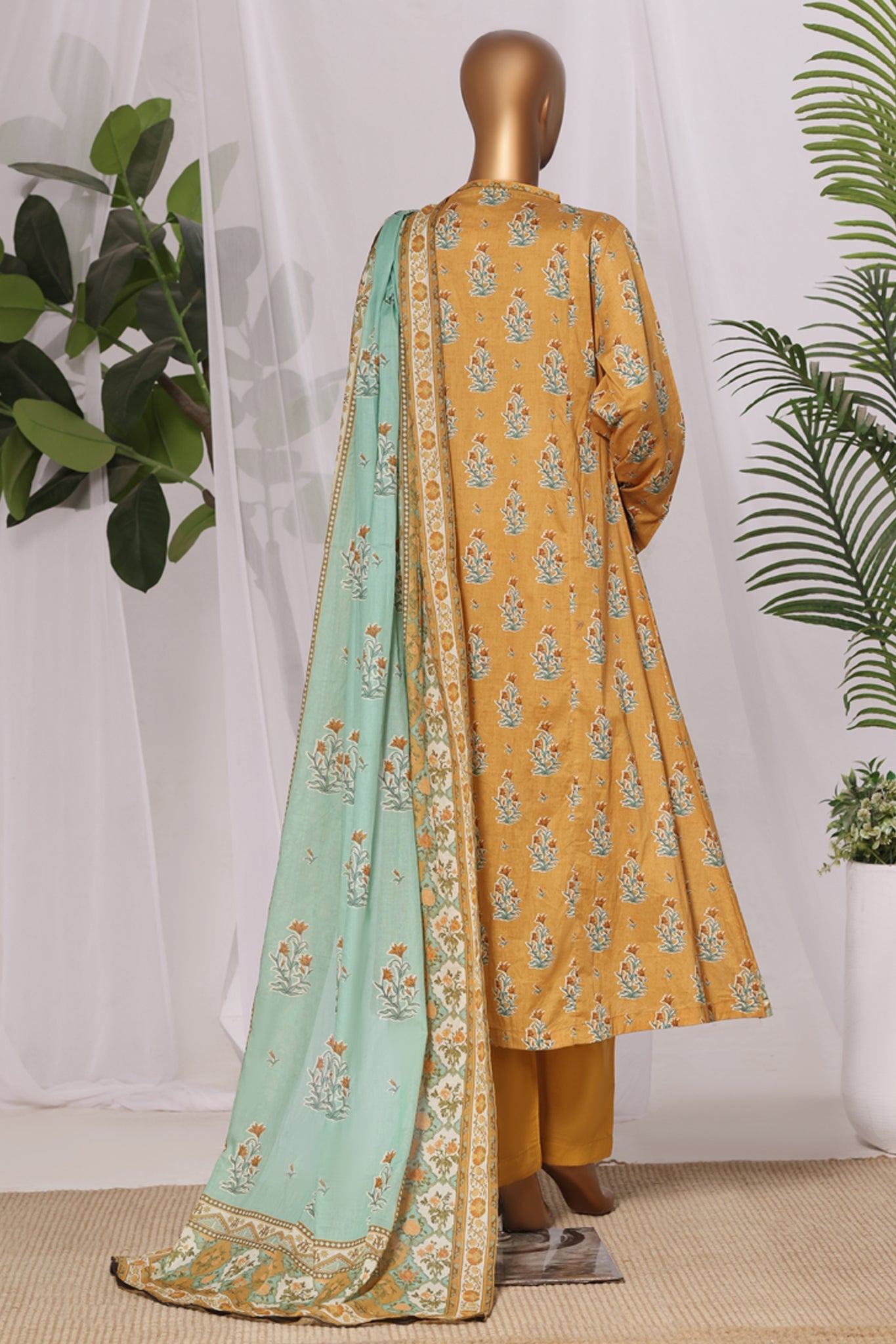 Bin Saeed | Stitch 3 Pc Printed Lawn Frock Collection