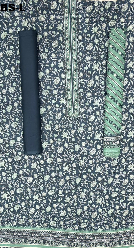 Bin Saeed | Unstitched 3 PC Printed Lawn Collection