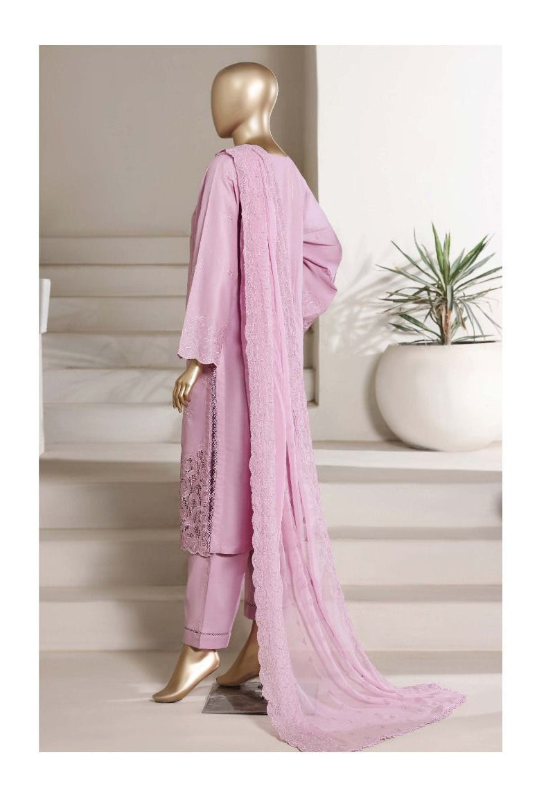 Sadabahar | Stitch 3 Pc Chikankari Laser 3D Work