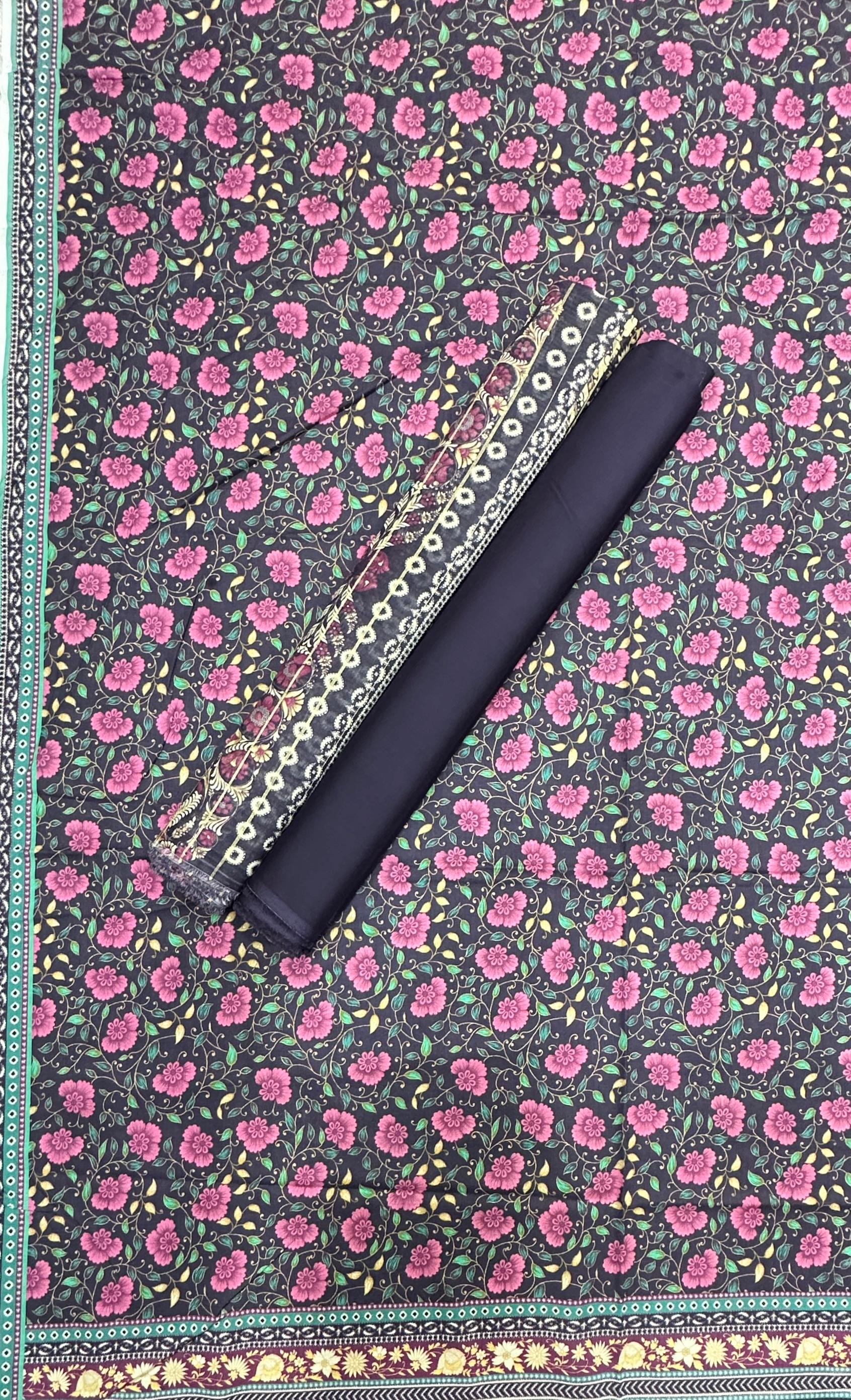 Bin Saeed | Unstitched 3 PC Printed Lawn Collection