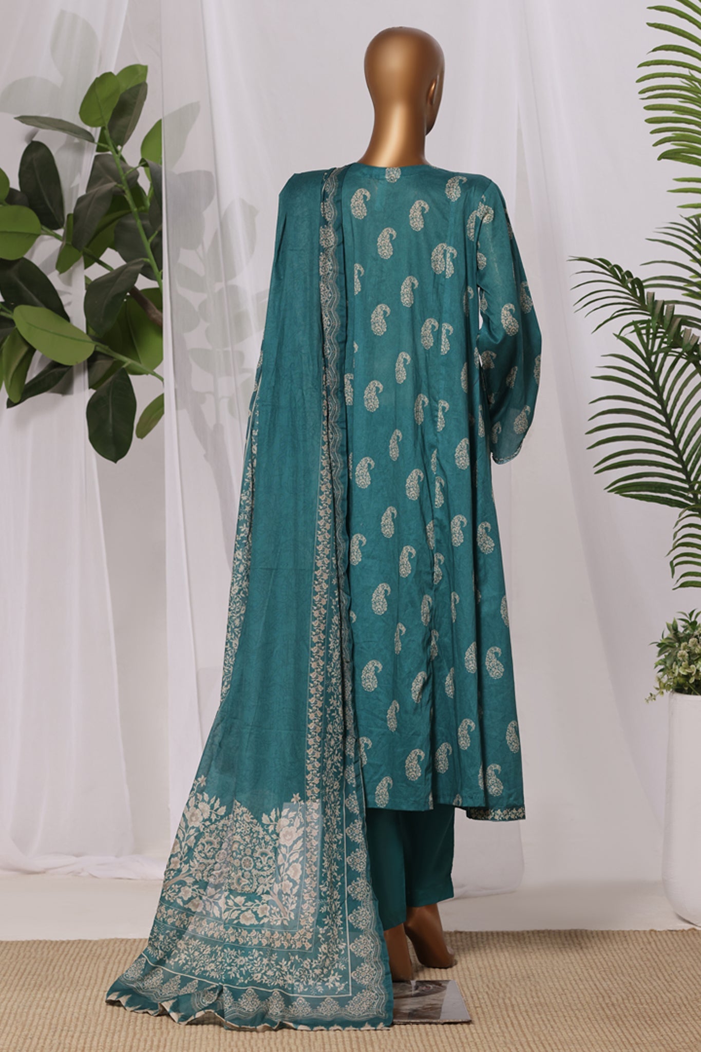 Bin Saeed | Stitch 3 Pc Printed Lawn Frock Collection