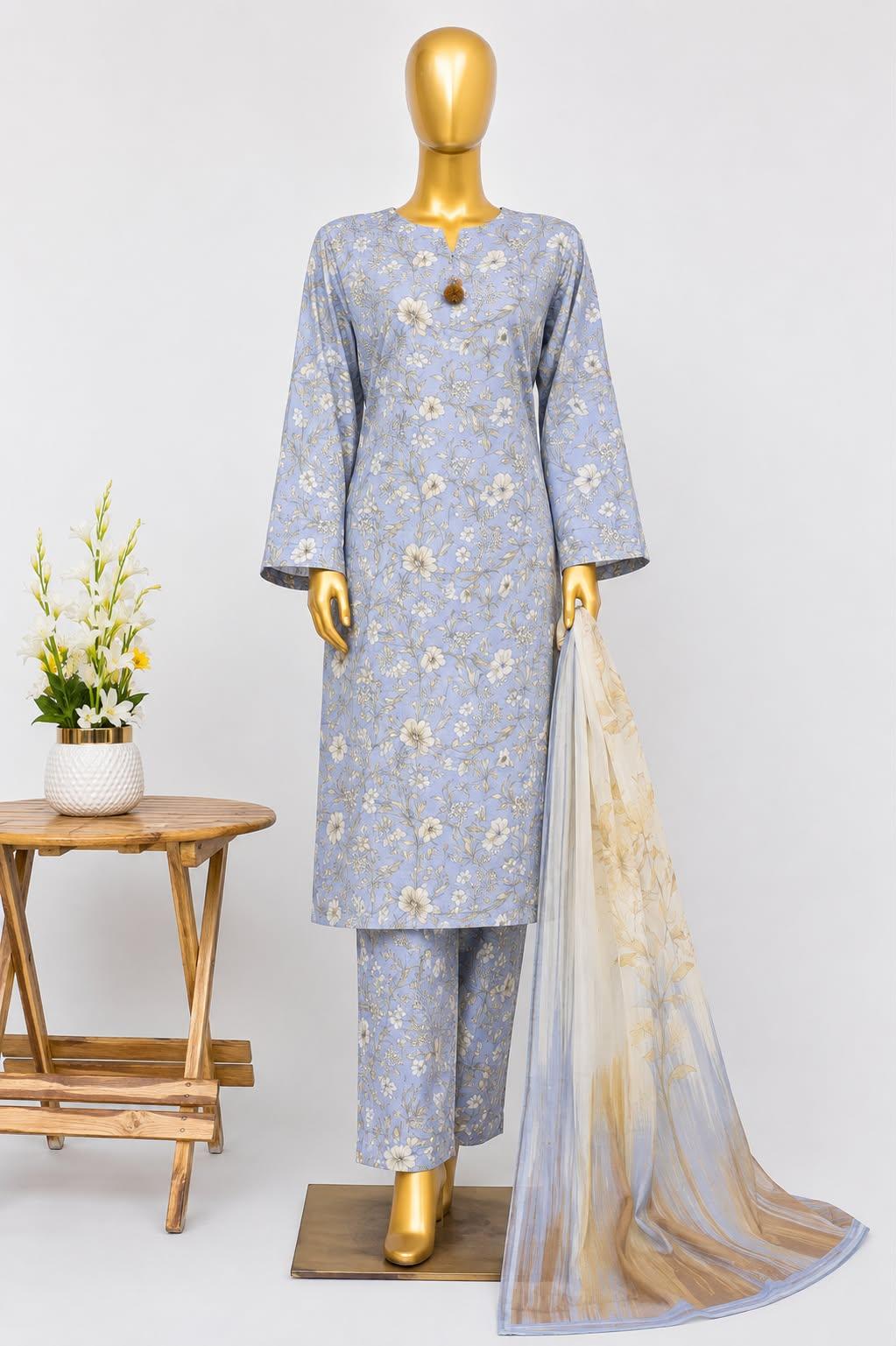 Sada Bahar | Stitched 3 Pc Printed Lawn Collection