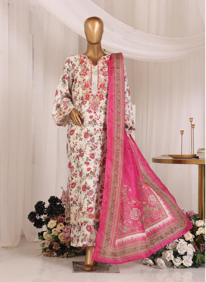 BIN SAEED Stitched 3 Piece Embroidered Lawn Collection for Women | Premium Summer Dress – Barerah Fabrics