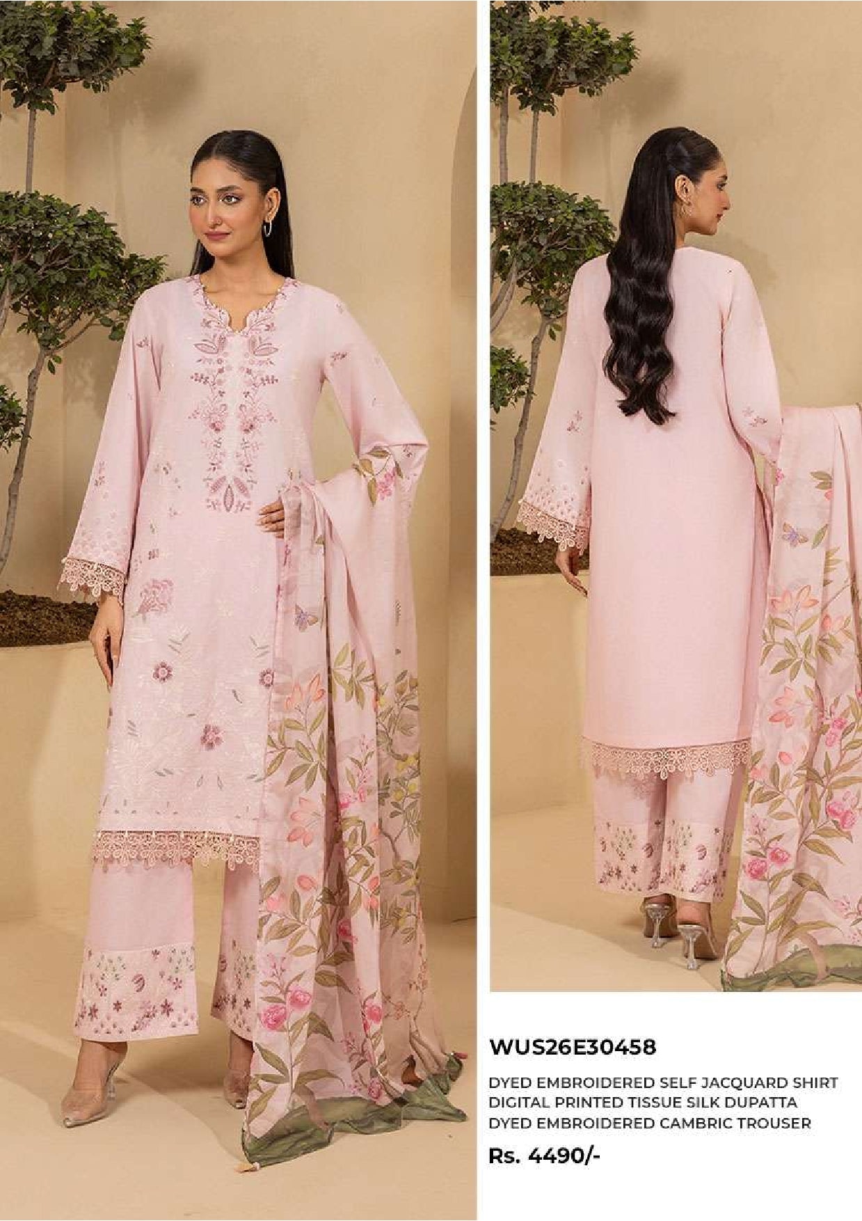 Zellbury | Unstitch 3 Pc Digital Embroidered Lawn Collection