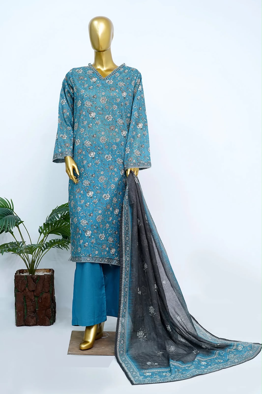 BIN SAEED | Stitched 3 Piece Printed Lawn Collection