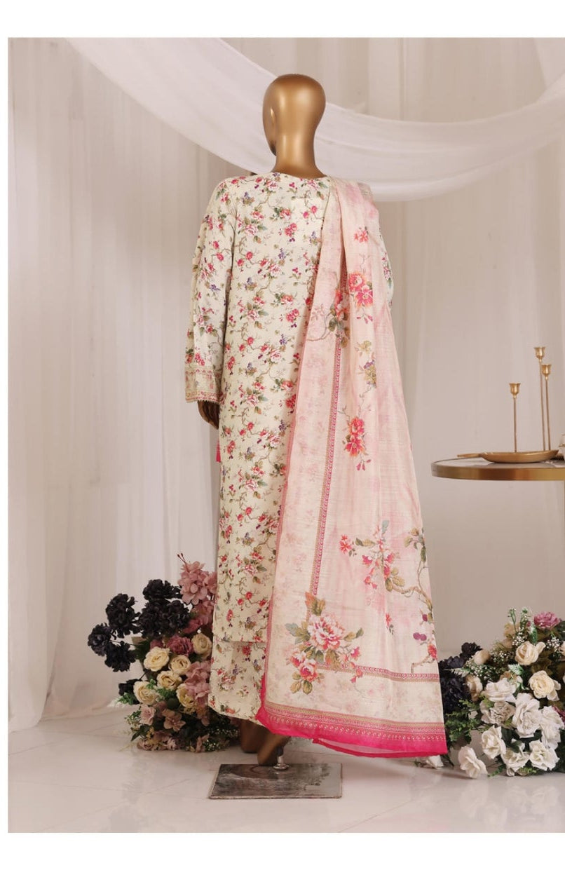 BIN SAEED | Premium 3 Piece Stitched Embroidered Chikankari Lawn Collection