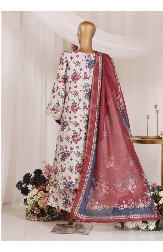 BIN SAEED | Premium 3 Piece Stitched Embroidered Chikankari Lawn Collection
