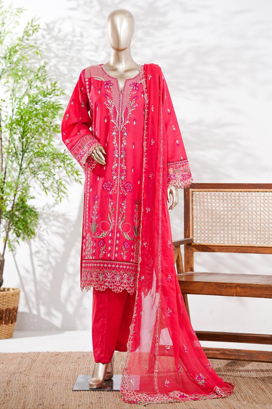 Bin Saeed | Stitched 3 Pc Luxury Embroidered Lawn Collection
