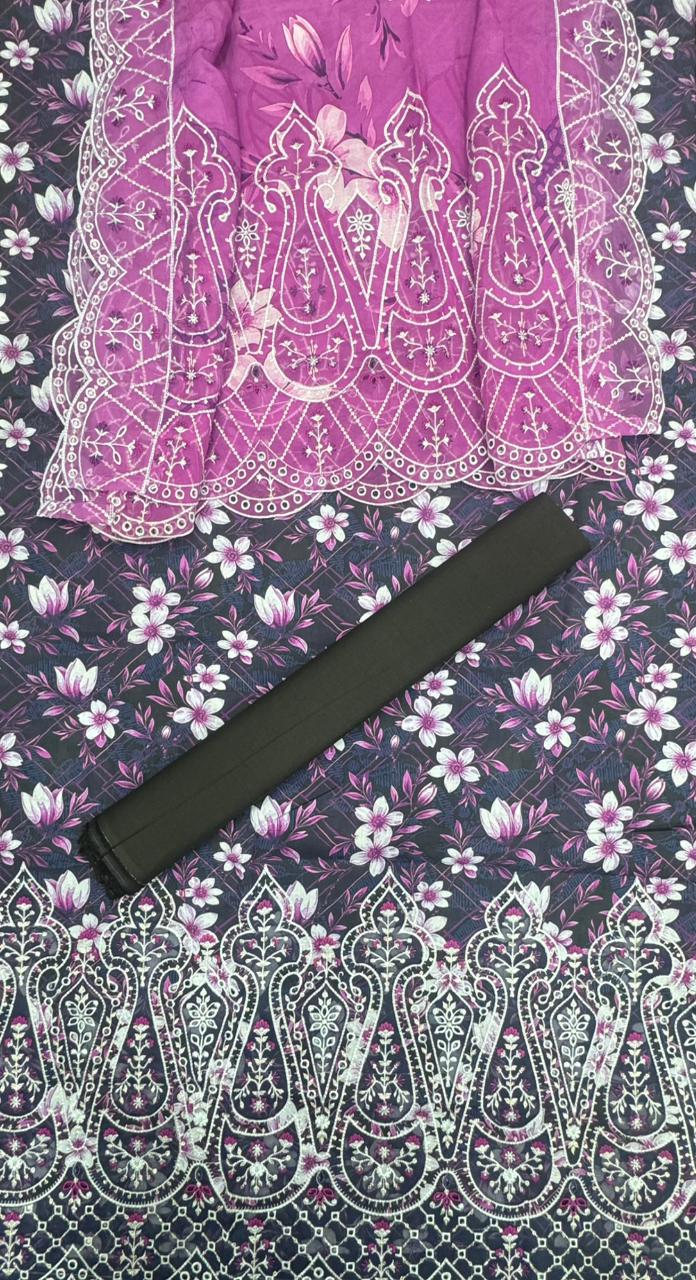 Riwayat | Unstitched 3pc Embroidered Lawn Collection