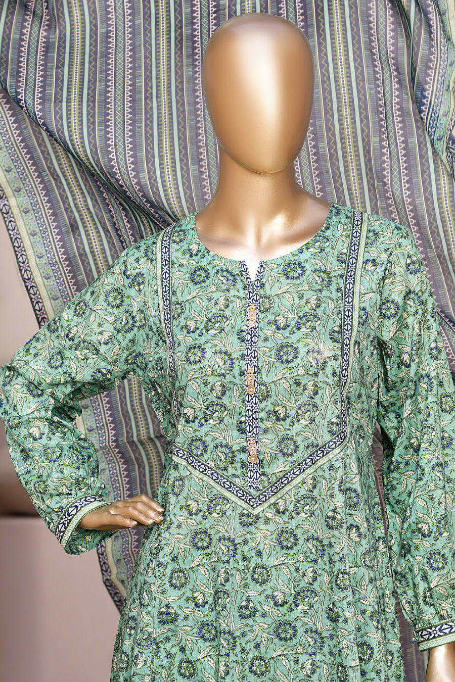 Bin Saeed | Stitch 3 Pc Printed Lawn Frock Collection