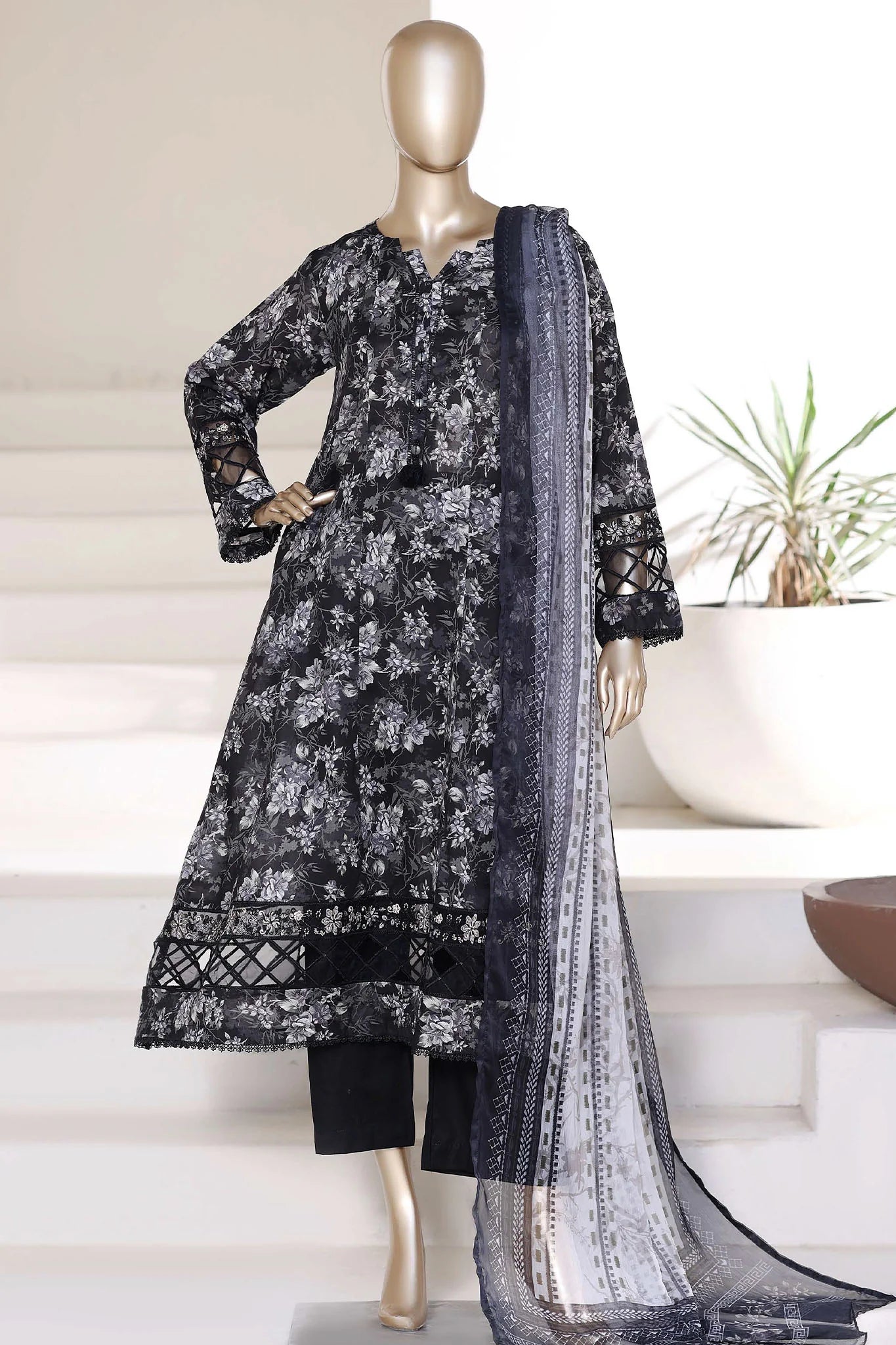 Sada Bahar Stitched Embroidered Lawn Frocks  – Premium Summer Dresses