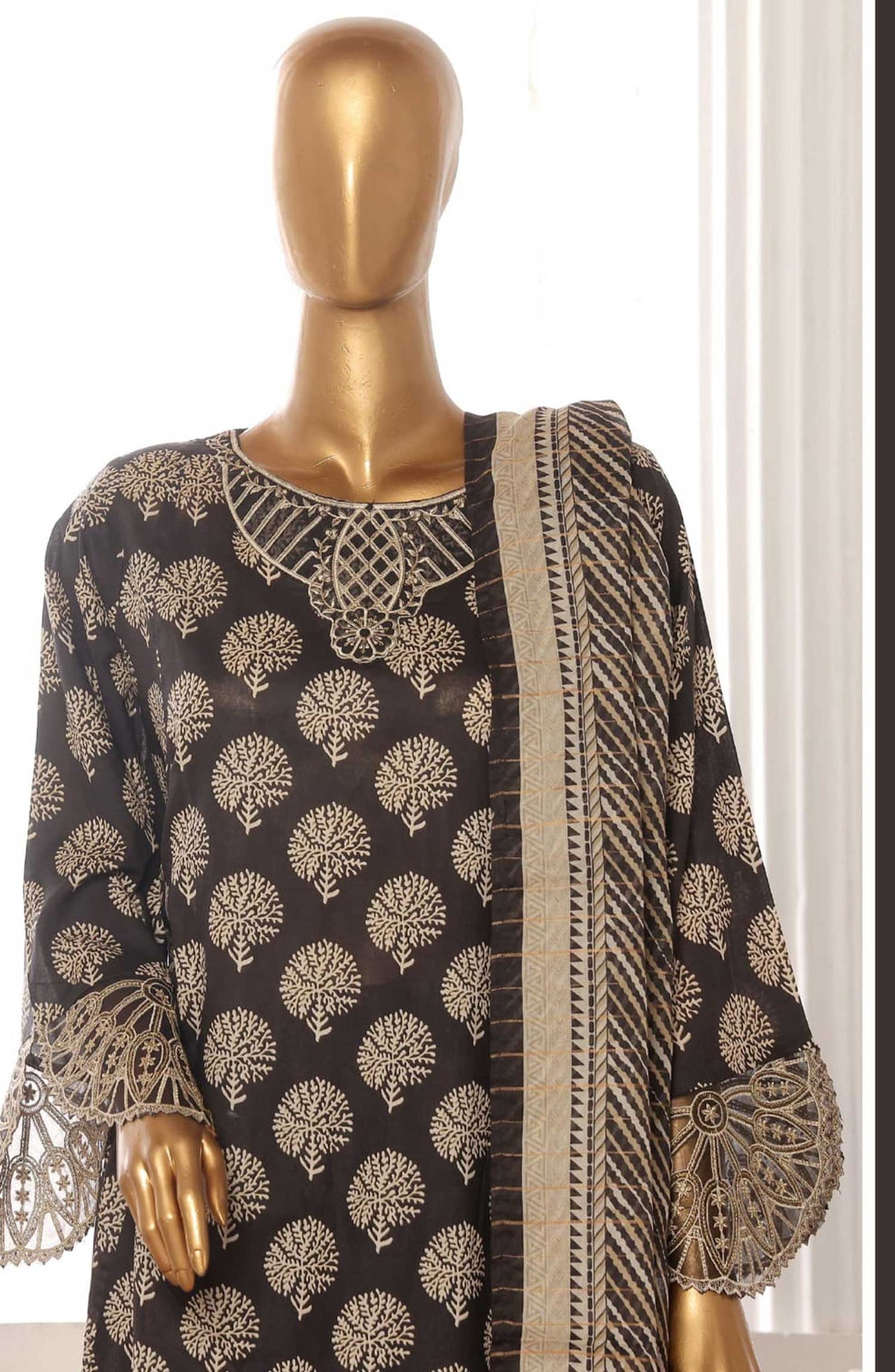 Bin Saeed | Stitch 3 PC Embroidered Lawn Frock Collection